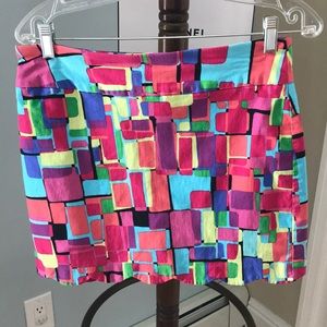 Attyre 10 Stretchy Skort Bright Multi colored